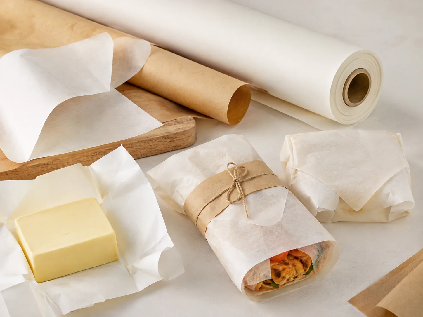 Greaseproof Paper, Oil and Grease Resistant